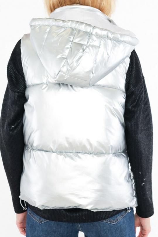 Doudounes Femme Argent Melya Melody 81219 Efashion Paris