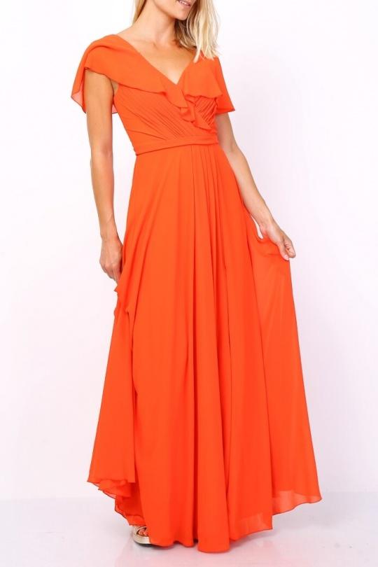 Robes longues Femme Vieux rose Pink Boom R123 Efashion Paris
