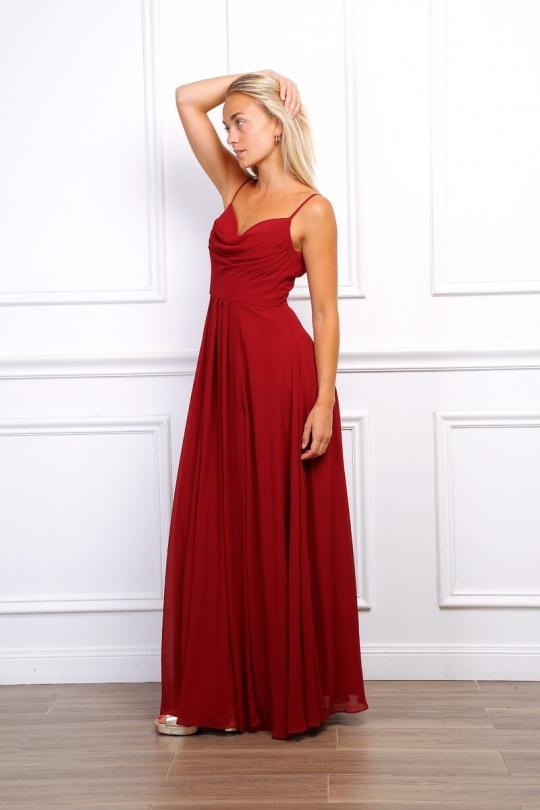 Robes de soirée Femme Blanc Pink Boom YC98083 Efashion Paris