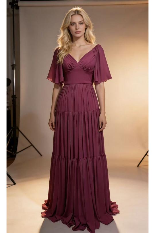 Robes de soirée Femme Bleu jean Pink Boom YC98263 Efashion Paris