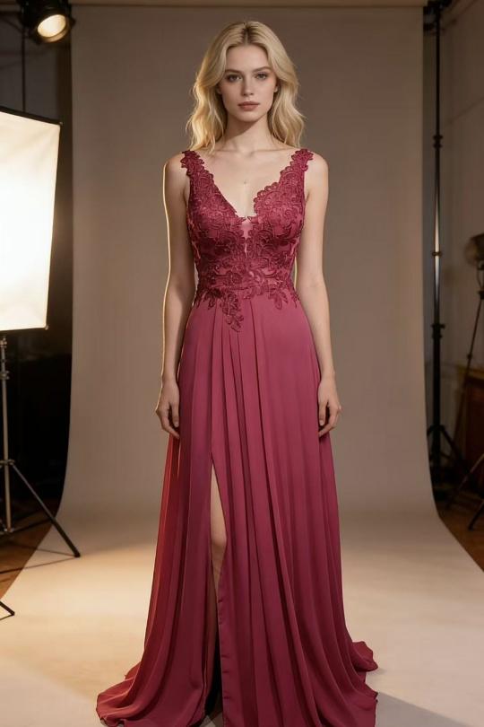 Robes de soirée Femme Fushia Pink Boom YC98061 Efashion Paris