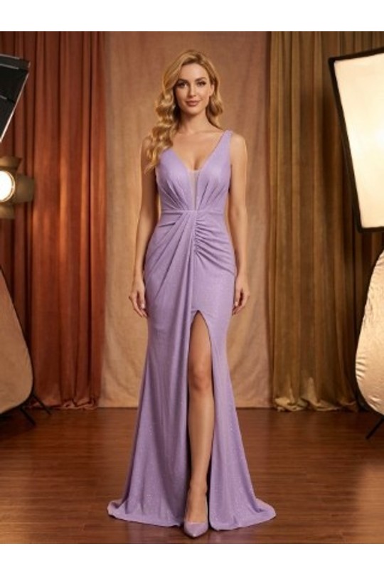 Robes de soirée Femme Rose foncé Pink Boom F8038 Efashion Paris