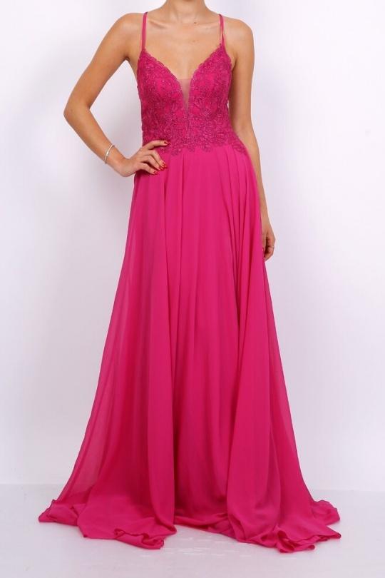 Robes de soirée Femme ROSE WATER OPAL Pink Boom F8023 Efashion Paris