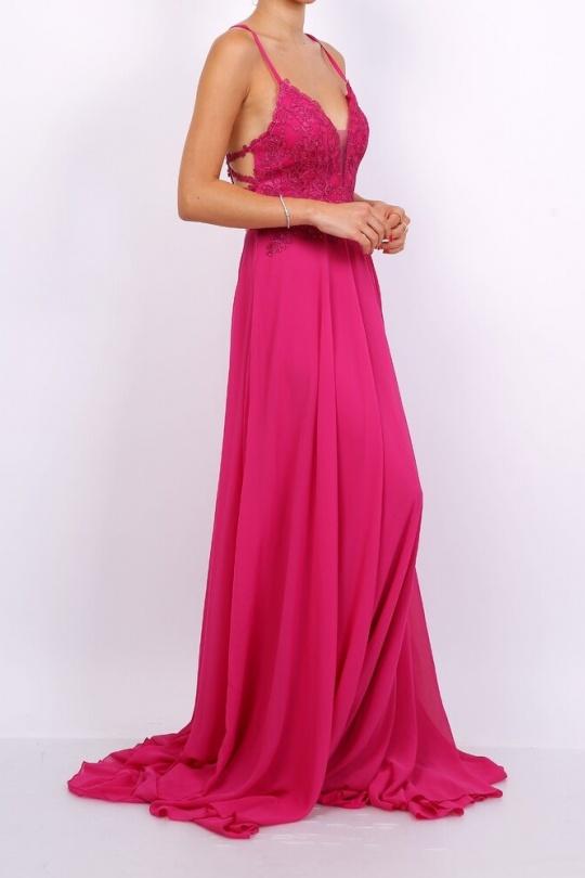 Robes de soirée Femme ROSE WATER OPAL Pink Boom F8023 Efashion Paris