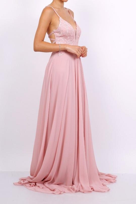 Robes de soirée Femme ROSE WATER OPAL Pink Boom F8023 Efashion Paris