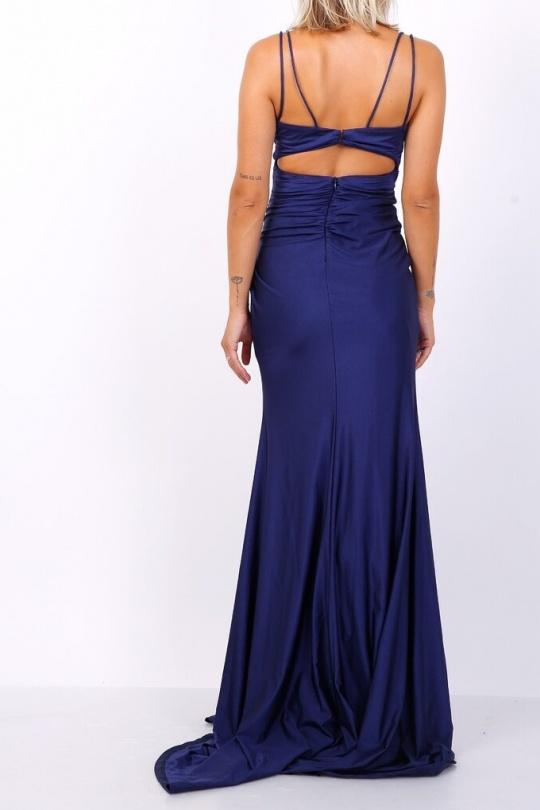 Abiti da sera Donna Royale blue Pink Boom H2120 Efashion Paris