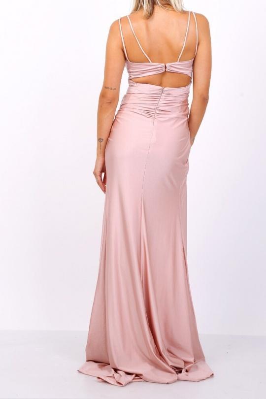 Abiti da sera Donna Royale blue Pink Boom H2120 Efashion Paris