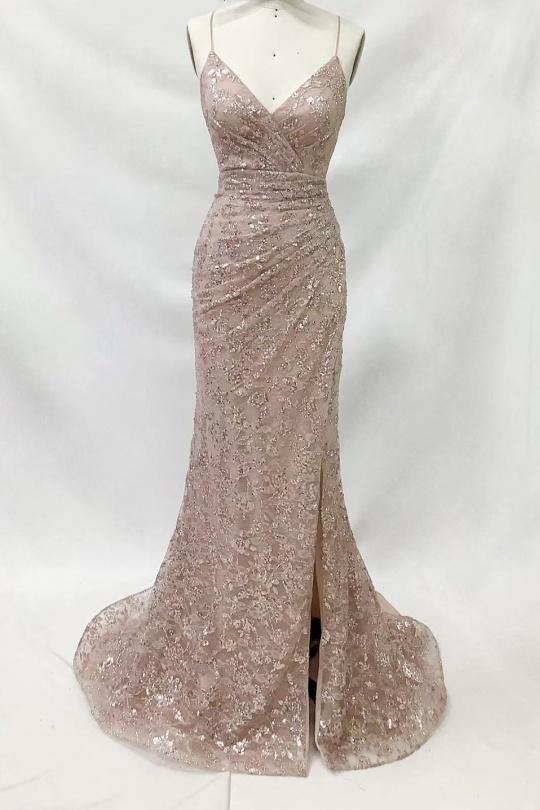 Robes de soirée Femme Bleu royal Pink Boom F8055 Efashion Paris