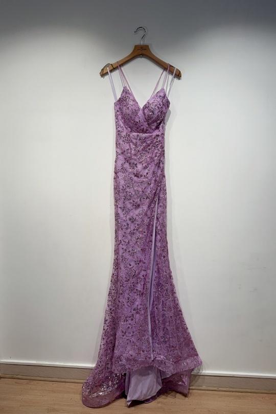 Robes de soirée Femme Bleu royal Pink Boom F8055 Efashion Paris