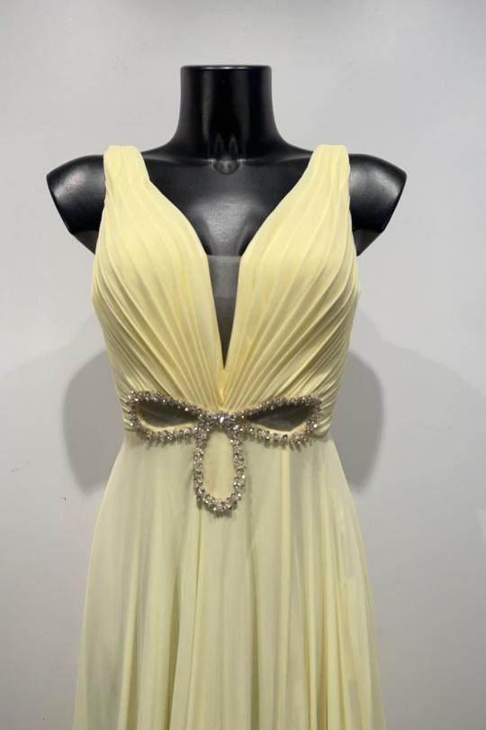 Robes de soirée Femme Kaki Pink Boom F8068 Efashion Paris