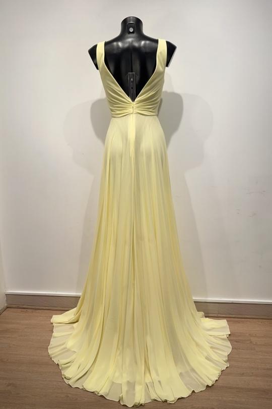 Robes de soirée Femme Kaki Pink Boom F8068 Efashion Paris