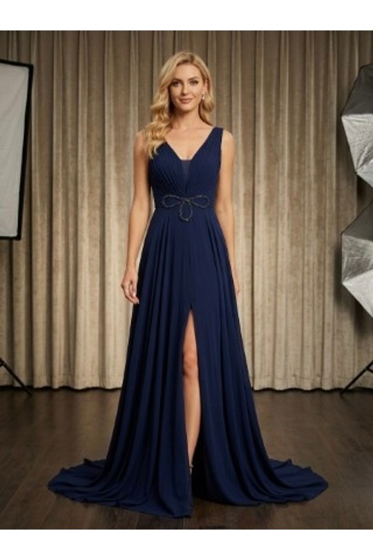 Robes de soirée Femme Kaki Pink Boom F8068 Efashion Paris