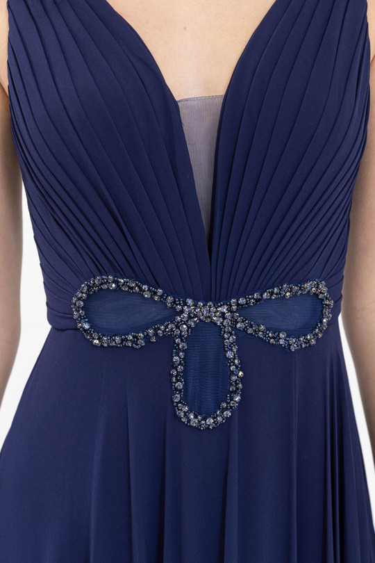 Robes de soirée Femme Kaki Pink Boom F8068 Efashion Paris