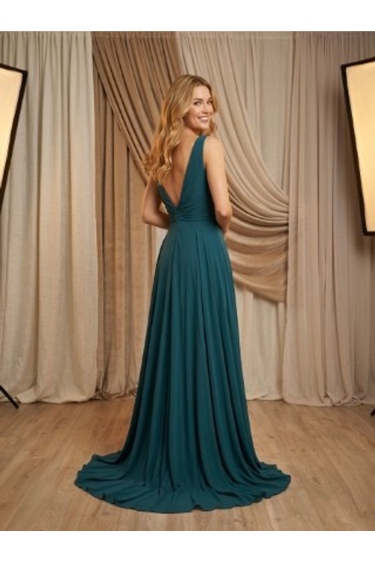 Robes de soirée Femme Kaki Pink Boom F8068 Efashion Paris