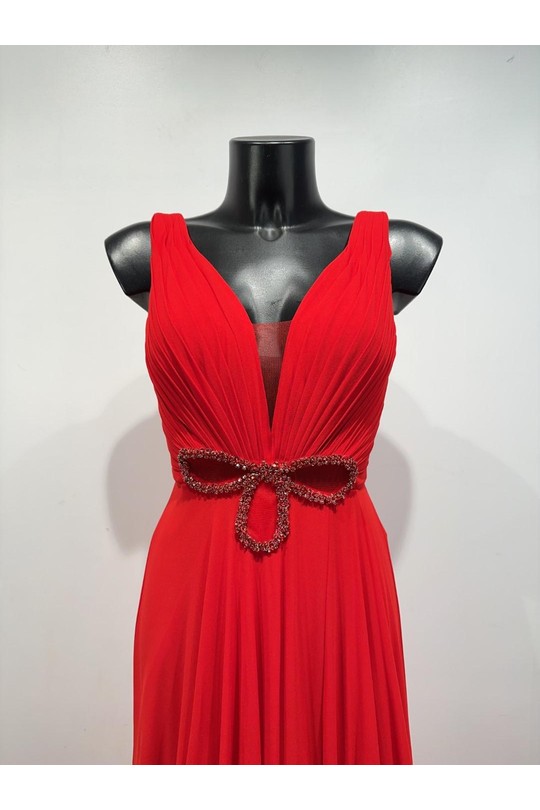 Robes de soirée Femme Kaki Pink Boom F8068 Efashion Paris