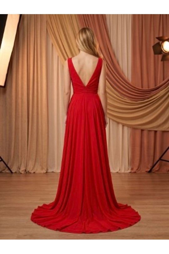 Robes de soirée Femme Kaki Pink Boom F8068 Efashion Paris