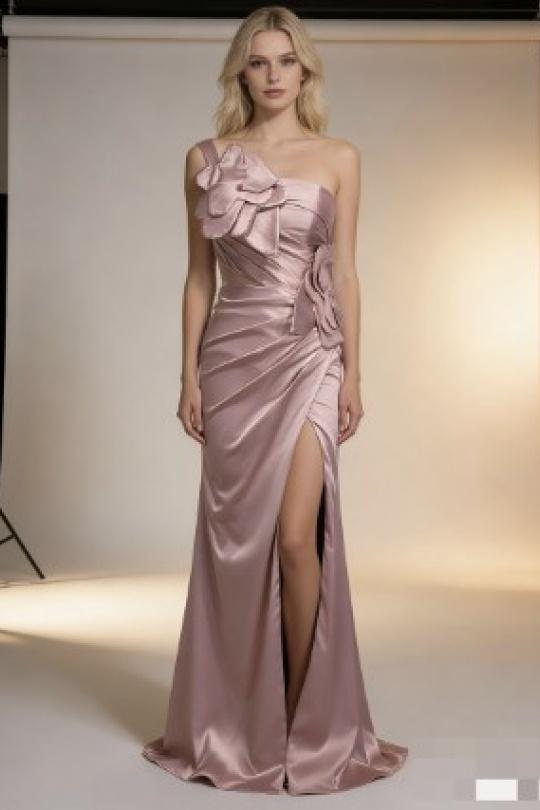 Robes de soirée Femme Vert canard Pink Boom F86011 Efashion Paris