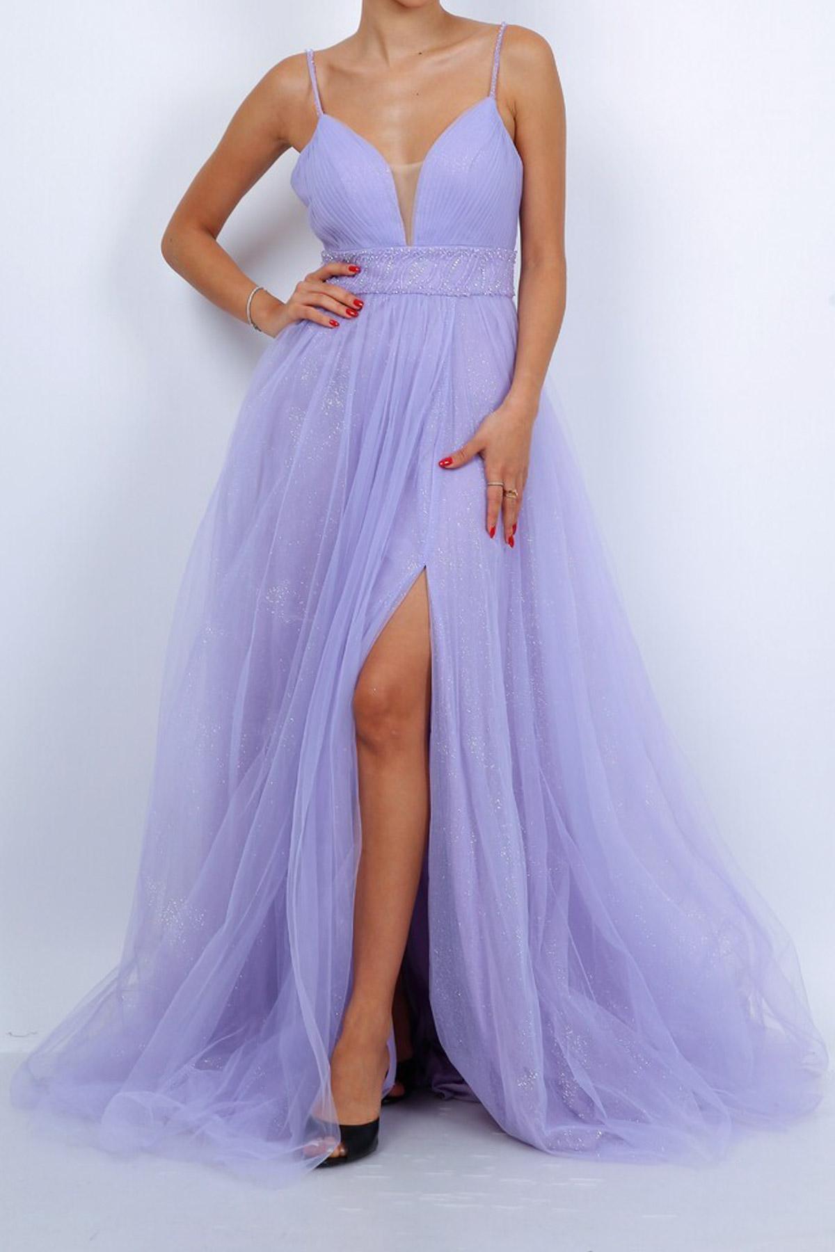 Robes de soirée Femme Lilas Pink Boom FH149 #c Efashion Paris