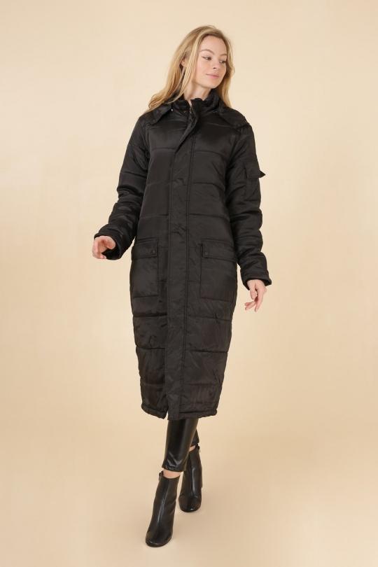 Doudounes Femme Noir MACMAX A1802 Efashion Paris