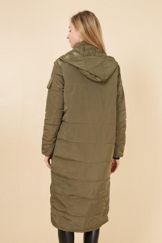 Doudounes Femme Kaki MACMAX A1802 Efashion Paris