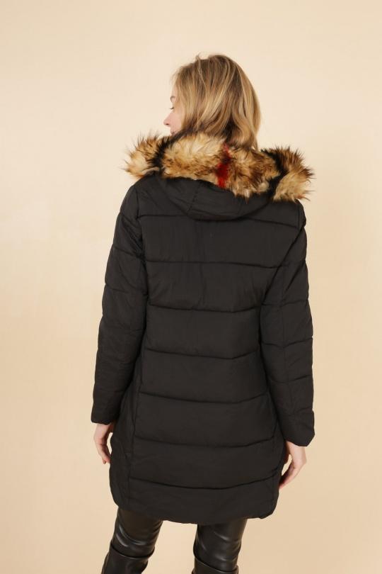 Doudounes Femme Noir MACMAX A1903 Efashion Paris
