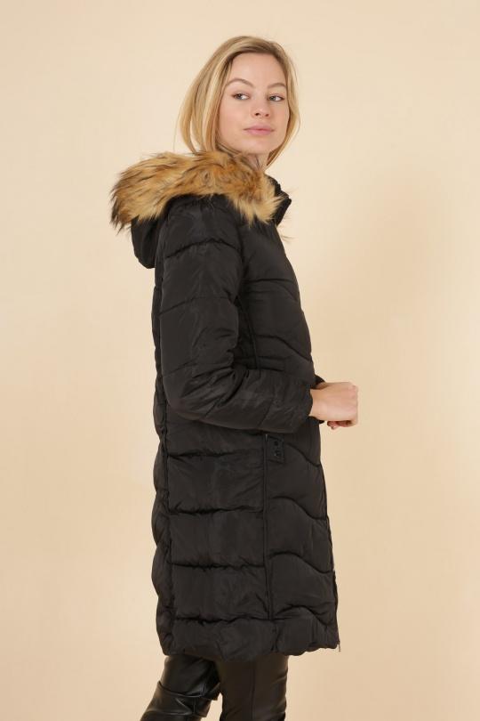 Doudounes Femme Noir MACMAX A2155 Efashion Paris
