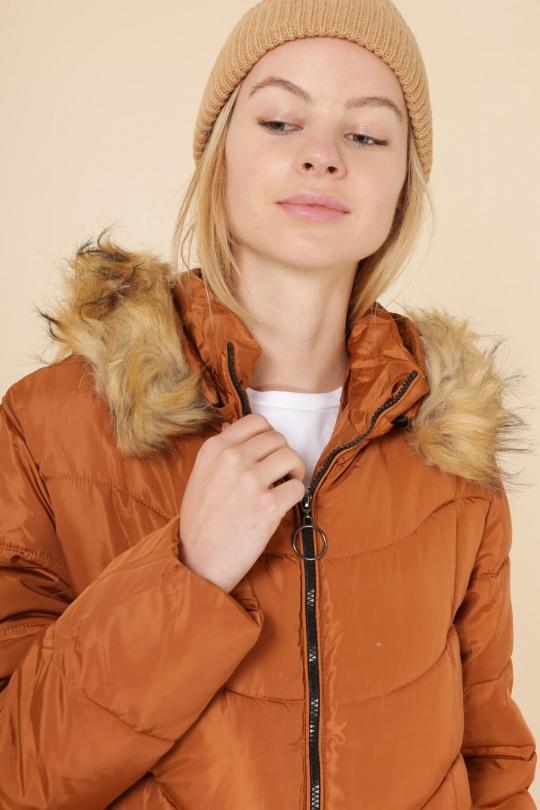 Doudounes Femme Camel MACMAX A2155 Efashion Paris