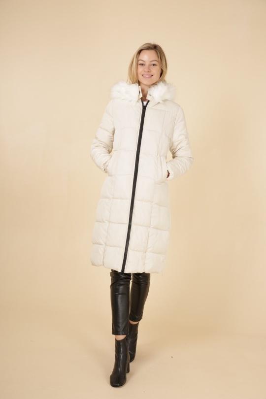 Doudounes Femme Blanc MACMAX D002 Efashion Paris