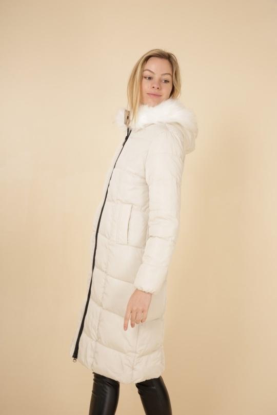 Doudounes Femme Blanc MACMAX D002 Efashion Paris
