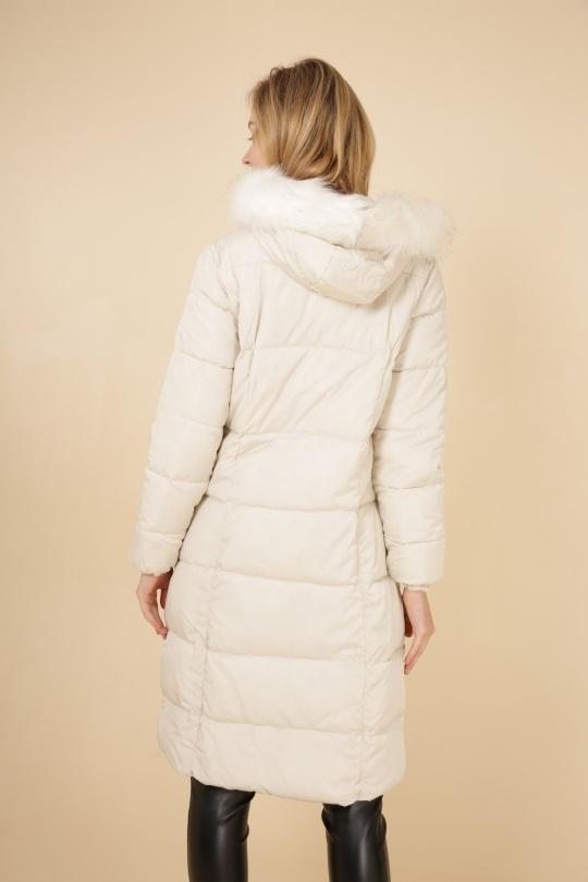 Doudounes Femme Blanc MACMAX D002 Efashion Paris