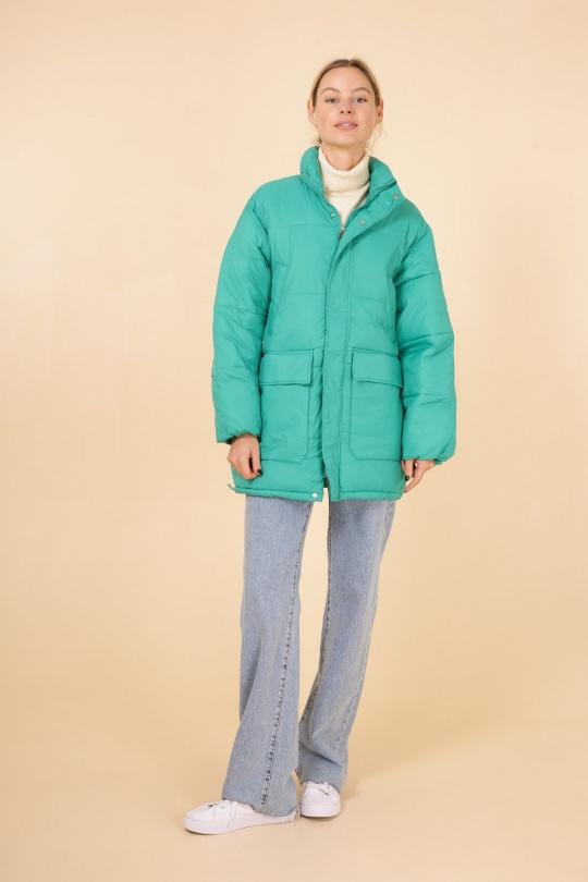 Doudounes Femme Vert MACMAX A821 Efashion Paris