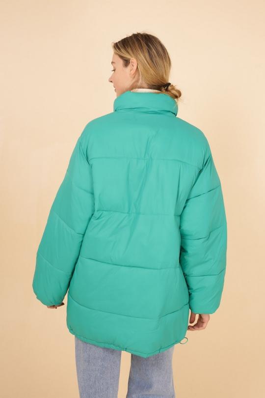 Doudounes Femme Vert MACMAX A821 Efashion Paris