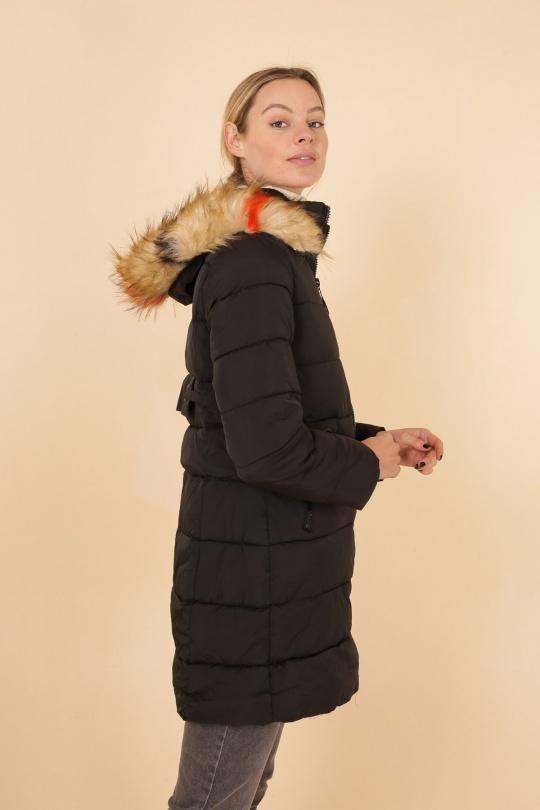 Doudounes Femme Noir MACMAX B912 Efashion Paris