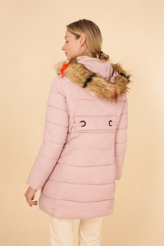 Doudounes Femme Rose MACMAX B912 Efashion Paris