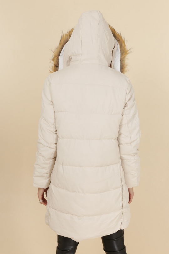Doudounes Femme Beige MACMAX C2667 Efashion Paris