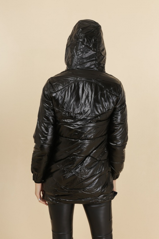 Doudounes Femme Noir MACMAX C6631 Efashion Paris