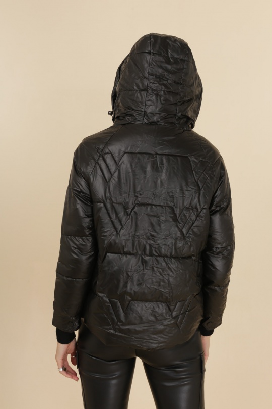 Doudounes Femme Noir MACMAX C6635 Efashion Paris