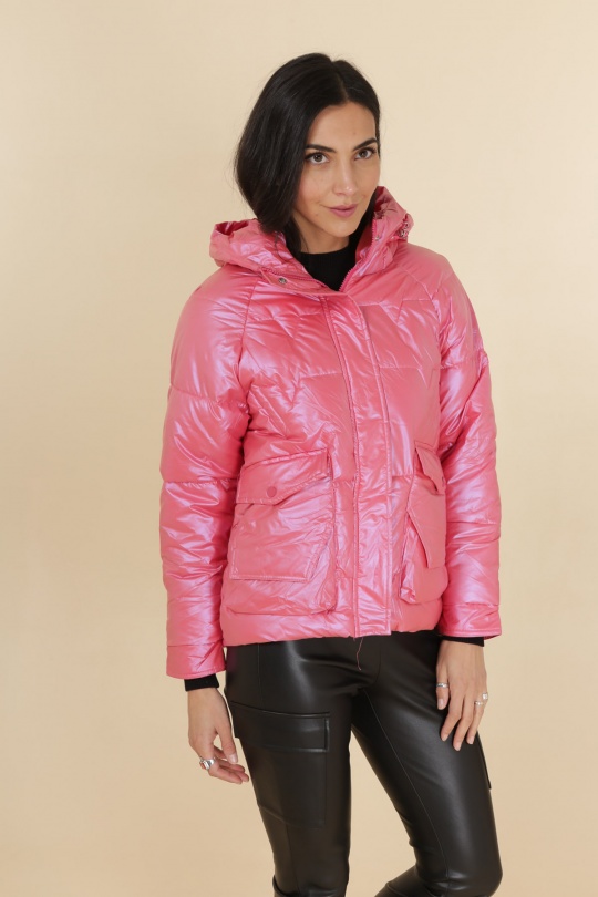 Doudounes Femme Rouge MACMAX C6635 Efashion Paris