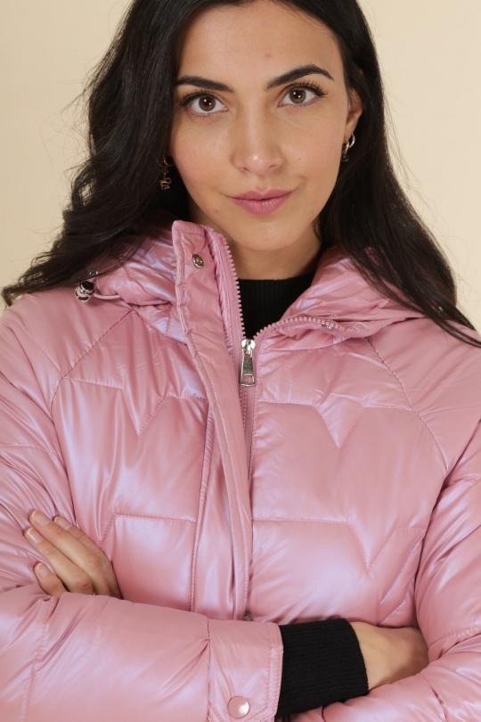 Doudounes Femme Rose MACMAX C6635 Efashion Paris