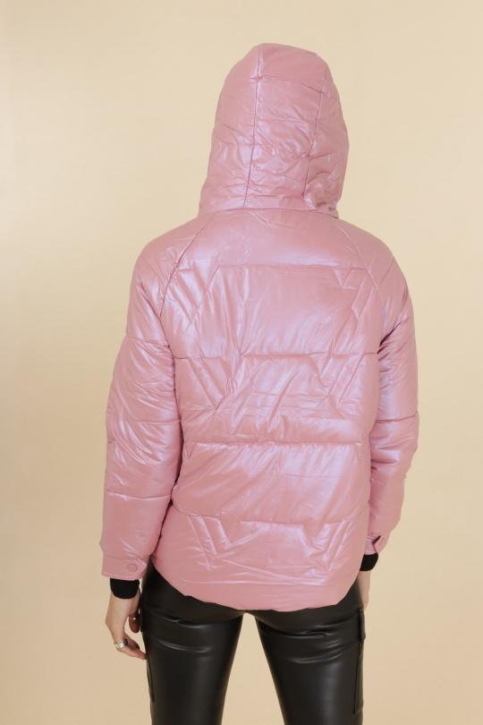 Doudounes Femme Rose MACMAX C6635 Efashion Paris