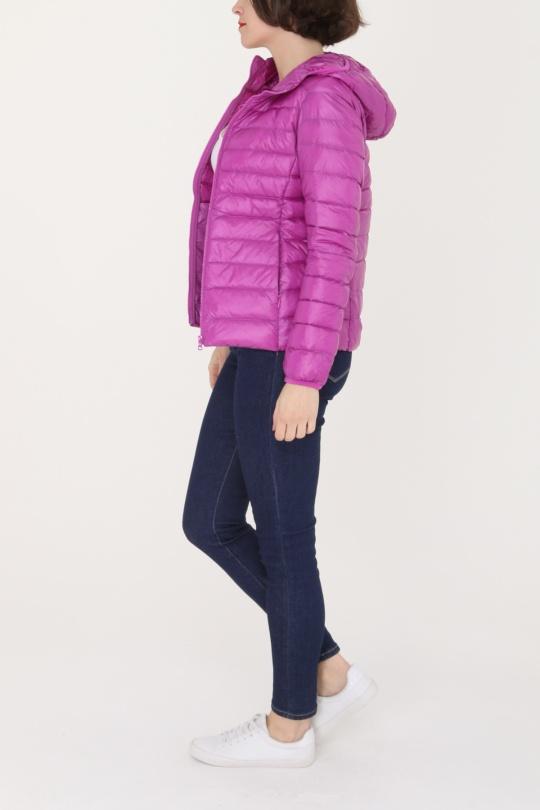 Doudounes Femme Fuschia MACMAX 15008 Efashion Paris
