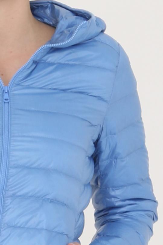 Doudounes Femme Bleu ciel MACMAX 15008 Efashion Paris