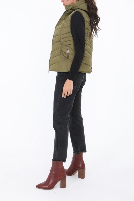 Doudounes Femme Kaki MACMAX C001 Efashion Paris