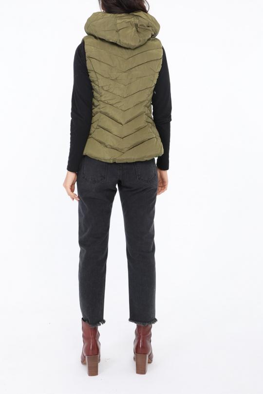 Doudounes Femme Kaki MACMAX C001 Efashion Paris
