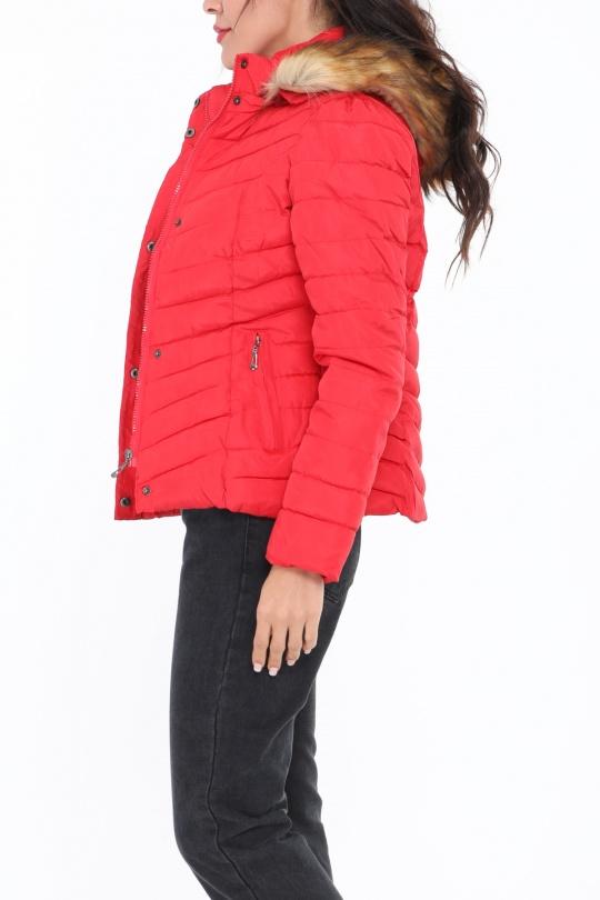 Doudounes Femme Rouge MACMAX A001 Efashion Paris