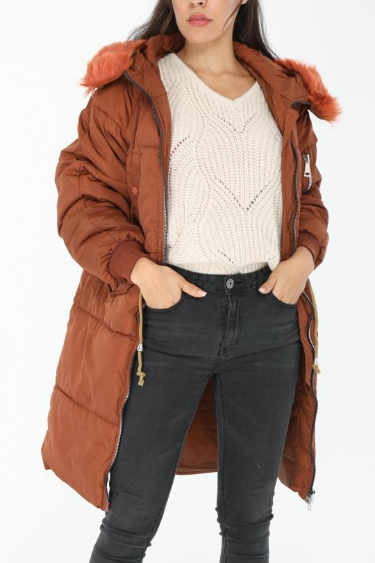 Doudounes Femme Camel MACMAX B005 Efashion Paris