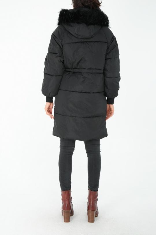 Doudounes Femme Noir MACMAX B005 Efashion Paris