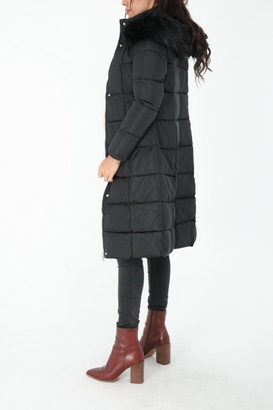 Doudounes Femme Noir MACMAX B007 Efashion Paris