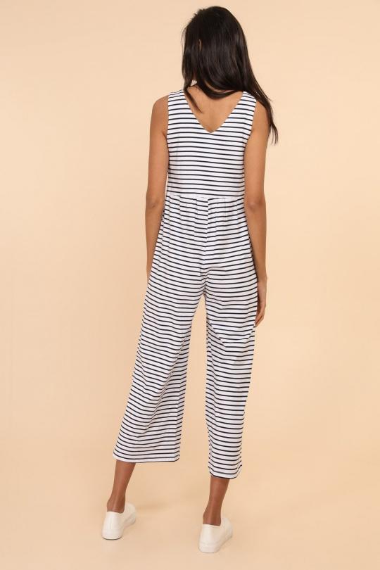 Monos Mujer White/Blue MACMAX B-66051-1 Efashion Paris