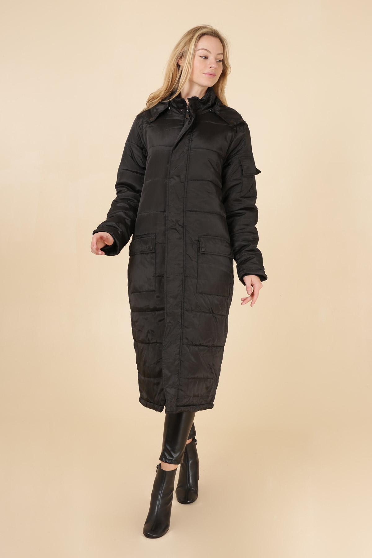 Doudounes Femme Noir MACMAX A1802 #c Efashion Paris